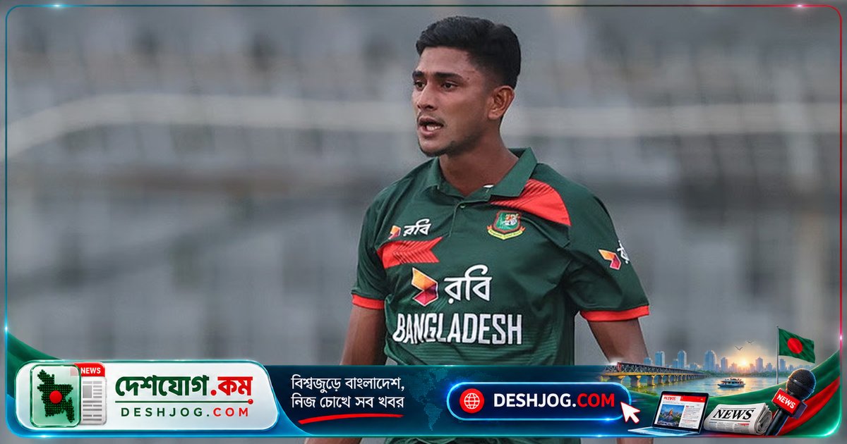 নাহিদ রানার ল্যাব্রাম চোটে অস্ট্রেলিয়ায় রিহ্যাব: চলতি বছরে আর ক্রিকেট খেলতে পারবেন না