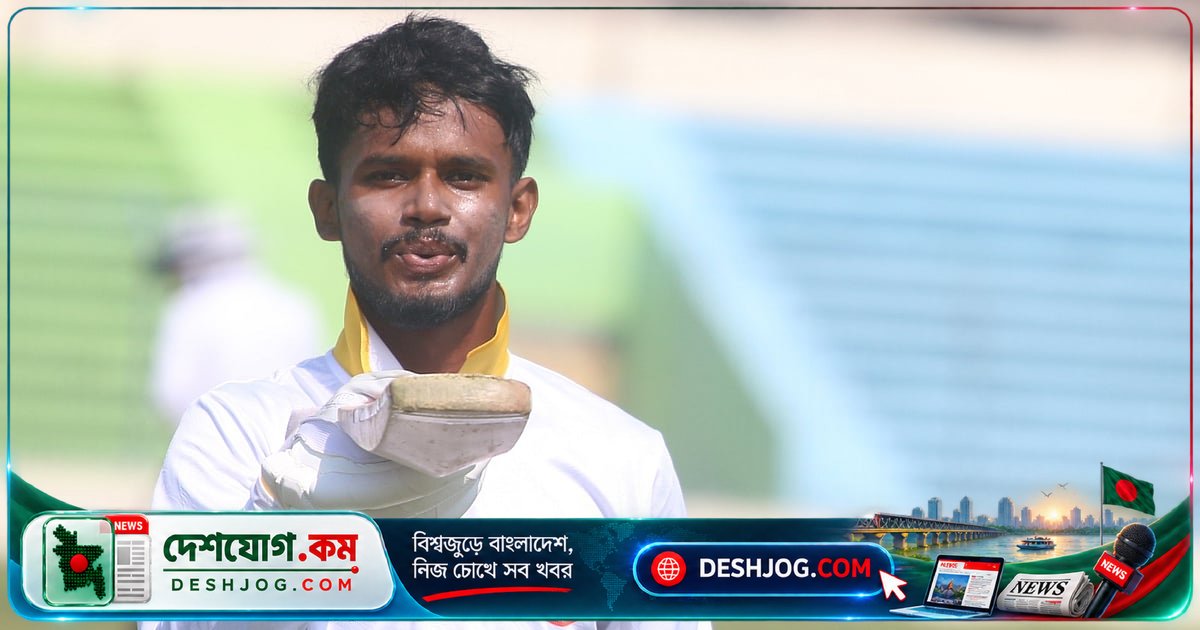 রাজশাহীর নাঈম প্রথম সেঞ্চুরিতে ডাবল সেঞ্চুরি, আজিজুল ১০ ছক্কায় ১৪২ রান