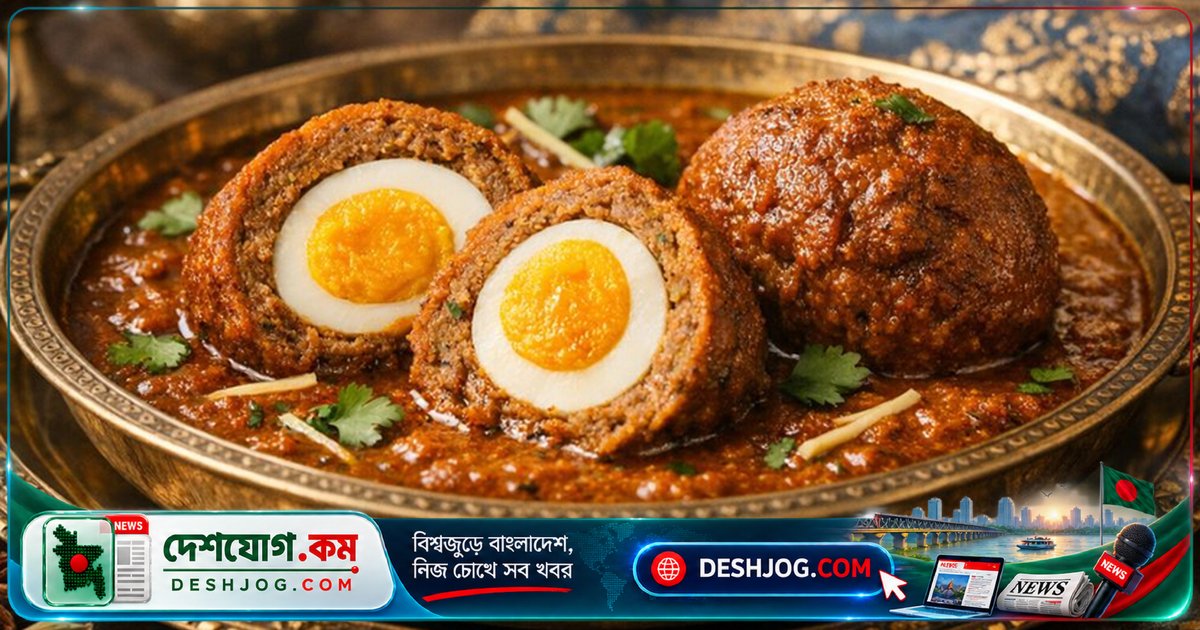 পুজোর আনন্দে বন্ধুদের আড্ডায় জিভে জল আনে রাজকীয় নার্গিসি কোফতা কারি