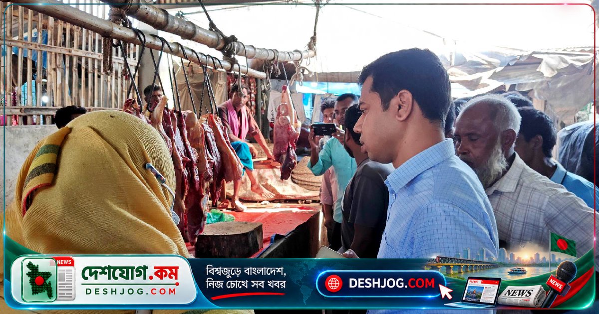নাজিরপুর হাটে অসুস্থ গরু জবাই: কসাইকে ১০ হাজার টাকা জরিমানা ও মাংস ধ্বংস