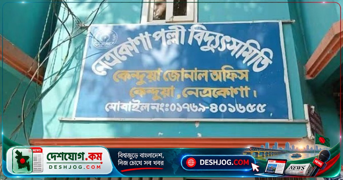 নেত্রকোনা কেন্দুয়ায় ৮ হাজার বিদ্যুৎ মিটার নষ্ট: গ্রাহকদের চরম ভোগান্তি