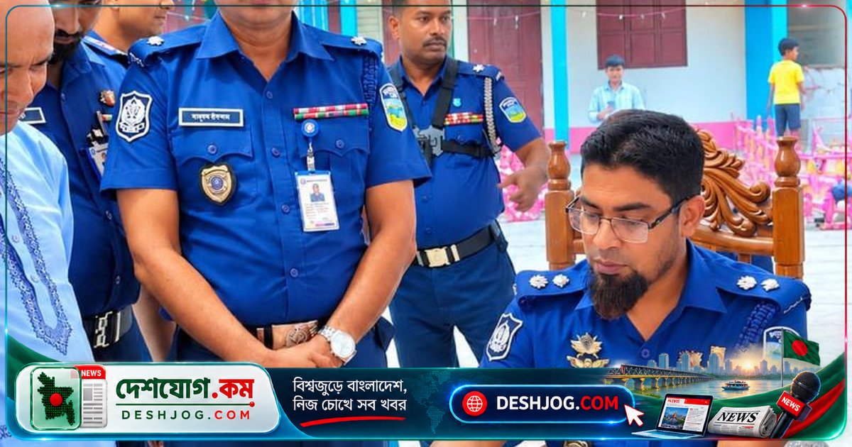 নেত্রকোনা মদনে দুর্গাপূজা উদযাপনে নিরাপত্তা পরিদর্শন: পুলিশ সুপার তরিকুল ইসলামের সতর্কবার্তা