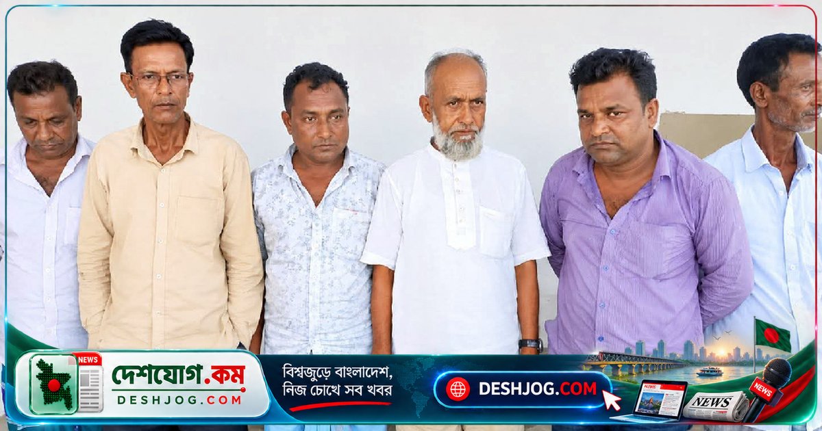 নেত্রকোনা: জুয়া খেলায় আটক দুই ইউপি সদস্যসহ ছয়জন, জব্দ ১০ হাজার টাকা ও তাস