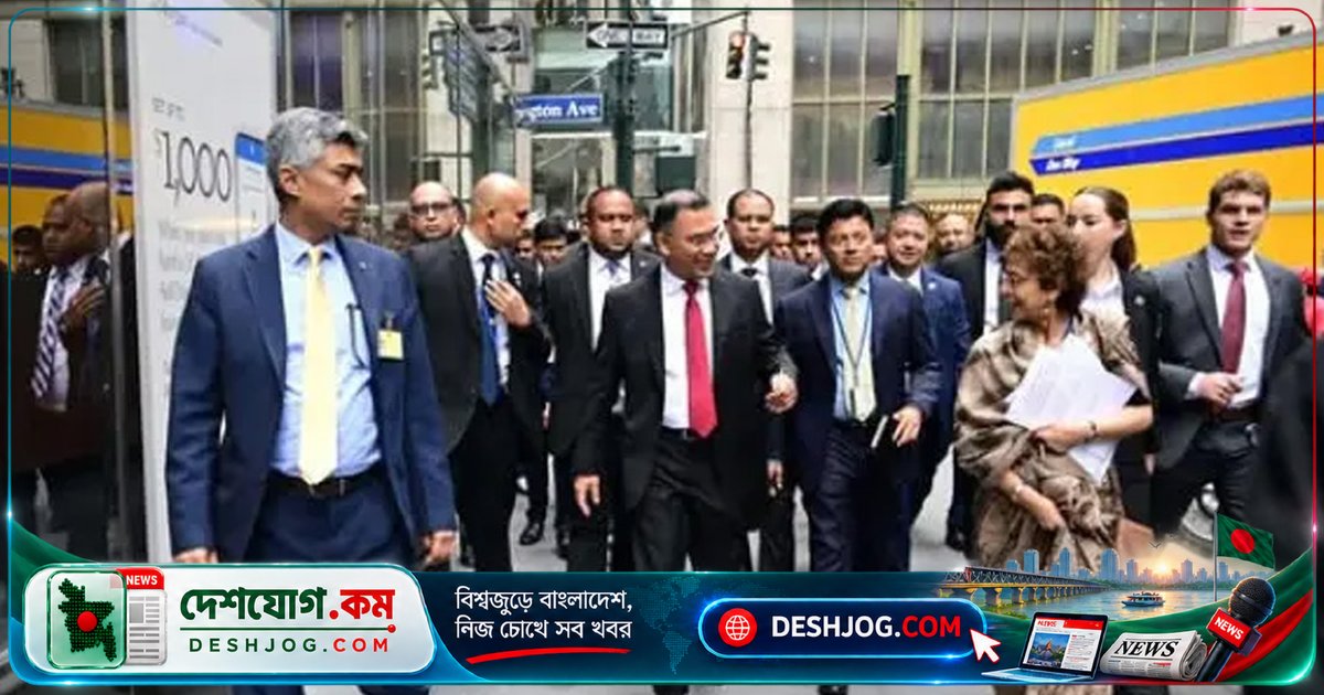 নিউইয়র্কের হোটেল থেকে পায়ে হেঁটে জাতিসংঘে সাক্ষাৎ: প্রধানমন্ত্রী তারেক রহমানের আন্তর্জাতিক কর্মসূচির নতুন অধ্যায়