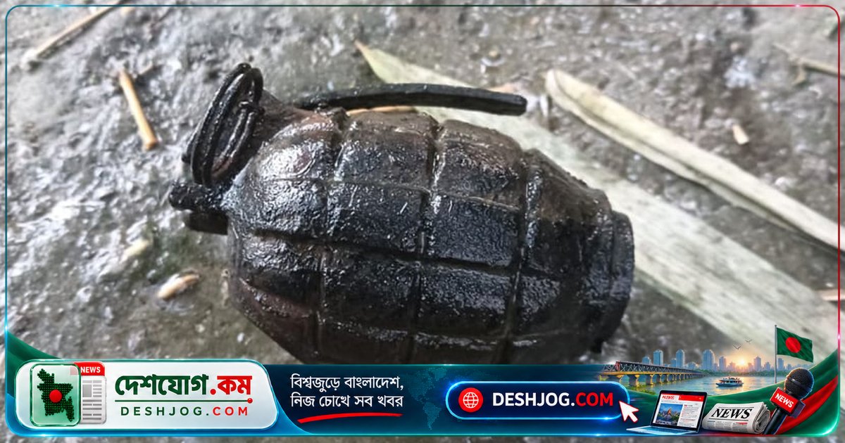 নীলফামারী সৈয়দপুরের পুকুরে দ্বিতীয় বিশ্বযুদ্ধের সক্রিয় গ্রেনেড উদ্ধার: র্যাবের বোমা নিষ্ক্রিয়করণ ইউনিটের তদন্ত