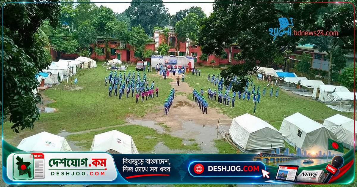 নীলফামারীতে শুরু হয়েছে পাঁচদিনের স্কাউট সমাবেশ: স্বপ্নময় ভবিষ্যতের প্রেরণা দিচ্ছে স্কাউটিং