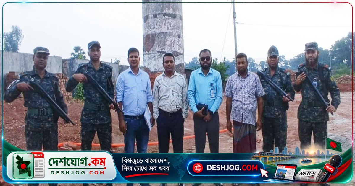 নওগাঁ পত্নীতলায় অবৈধ ইটভাটা কর্তৃপক্ষকে ১ লাখ টাকা জরিমানা, বন্ধ রাখা নির্মাণ কাজ