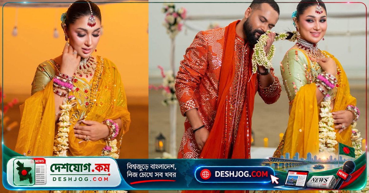 অপু বিশ্বাস ও আদর আজাদের ব্রাইডাল ফটোশুট: নেটিজেনের প্রশংসায় ভাসছে ঢালিউডের এই জুটি