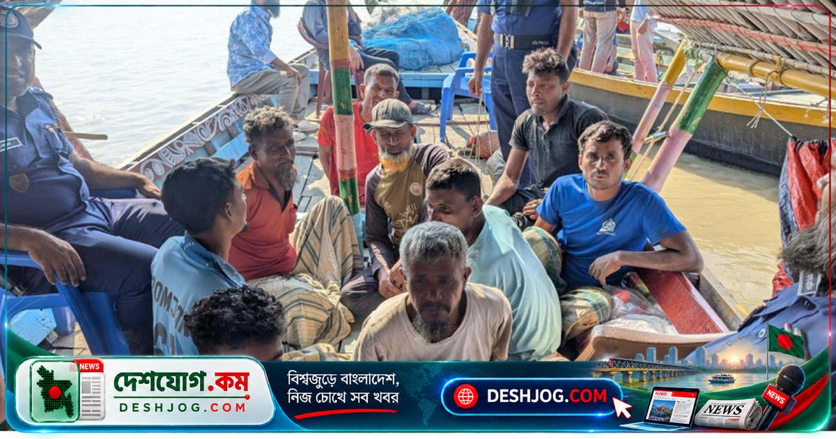 পাবনা পদ্মা নদীতে মা ইলিশ শিকার নিষিদ্ধে ১২ জেলে কারাদণ্ড, জাল পুড়িয়ে ধ্বংস