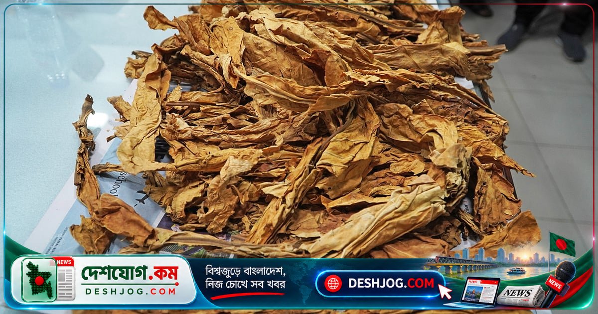 ১৫০ টন পাকিস্তানি তামাকে ক্ষতিকর রাসায়নিকের সন্দেহ, কাস্টমস গোয়েন্দা পরীক্ষা শুরু