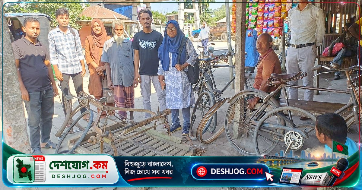 ৭০ বছর বয়সী ভ্যানচালক আবদুস সামাদের জীবনবাঁচান পঞ্চগড় বন্ধুসভার সদস্যরা: মেরামত করে দিলেন পরিবারের একমাত্র উপার্জনের উৎস