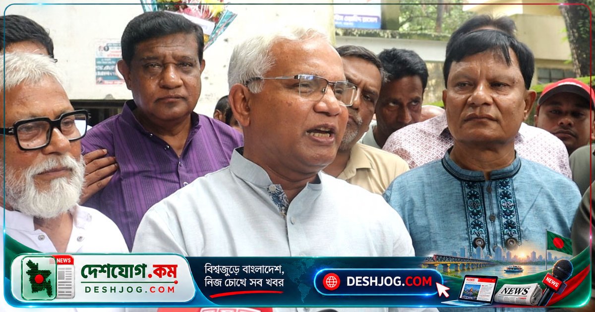 পঞ্চগড়ে বিএনপি সভায় জাহিদ হোসেন: আদালতে আসুন, সৎ সাহসের প্রমাণ দিন আওয়ামী লীগ নেতারা