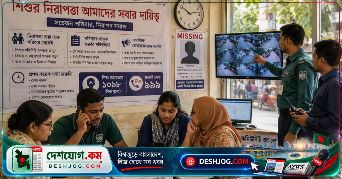 শিশুর নিরাপত্তা নিশ্চিত করতে পরিবারের ভূমিকা অপরিহার্য: প্যারেন্টিং বিশেষজ্ঞের পরামর্শ