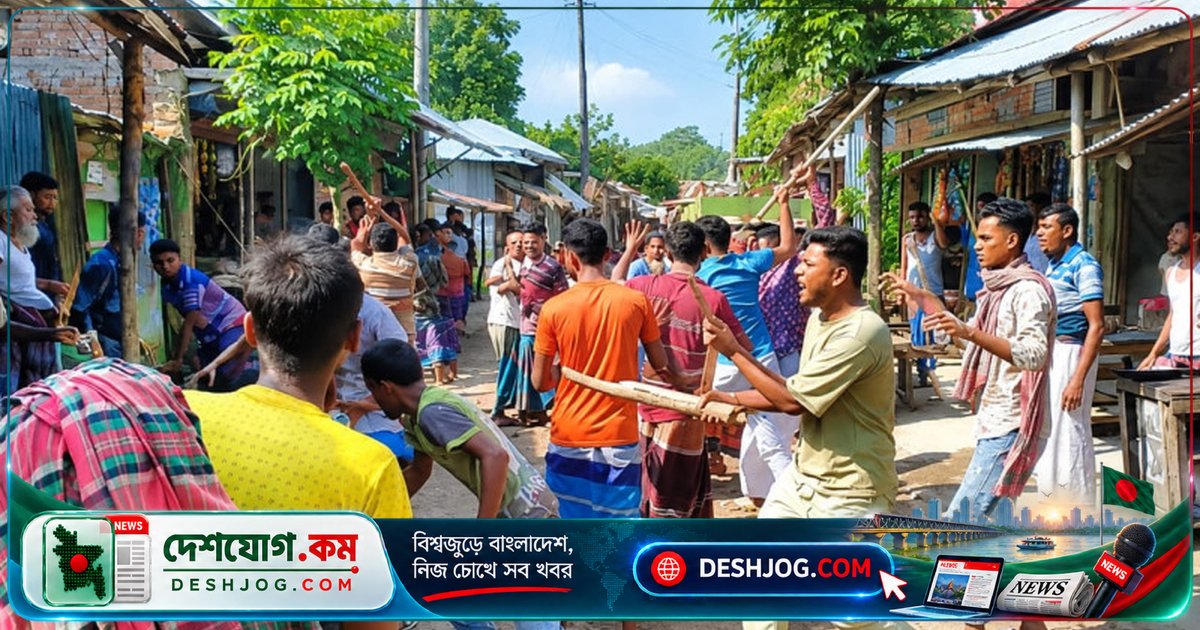 পাওনা টাকার দাবিতে দোকান ভাঙচুরে আহত ৪ জন, মিজি বাজারে ঘটে হামলা