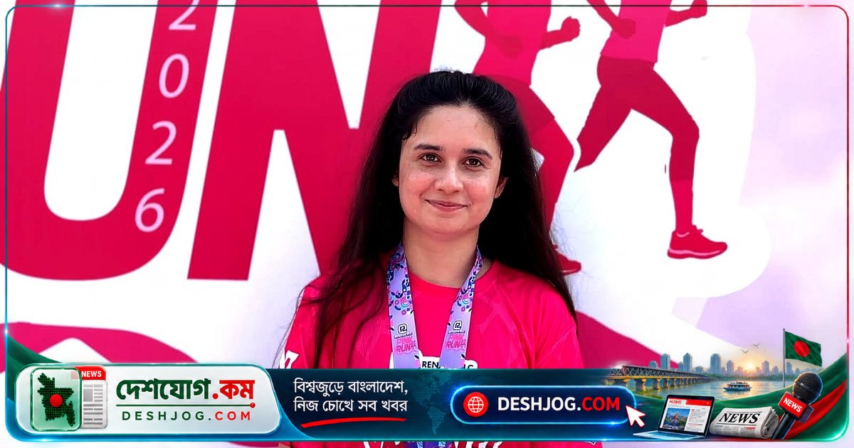 স্তন ক্যানসার সচেতনতার পিংক রানে ঐশী ও প্রিয়ন্তী: ‘সচেতনতা ছড়িয়ে দিতে দৌড়েছি’