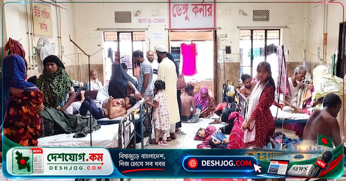 পিরোজপুরে ডেঙ্গু মহামারী: ৮ মাসে ২ হাজার ৮৬ জন আক্রান্ত, হাসপাতালে শয্যা সংকট