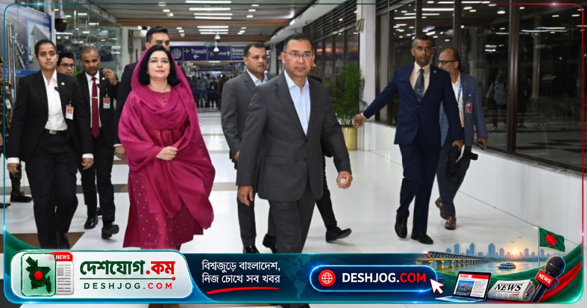 জাপান সফর শেষে ঢাকা ফিরছেন প্রধানমন্ত্রী তারেক রহমান, হযরত শাহজালাল বিমানবন্দরে অবতরণের জন্য রওনা