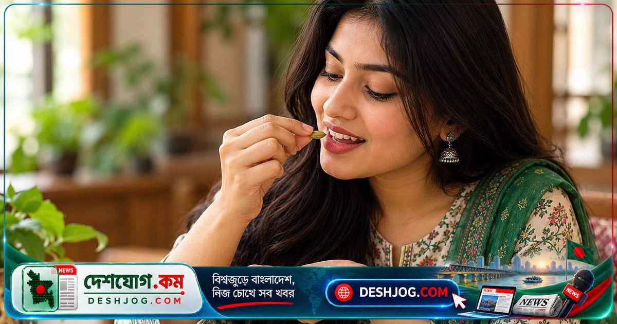 খাবারের পর এলাচ চিবালে মুখের সতেজতা ছাড়াও হজমে কি উপকার? বিজ্ঞানীরা বলছেন