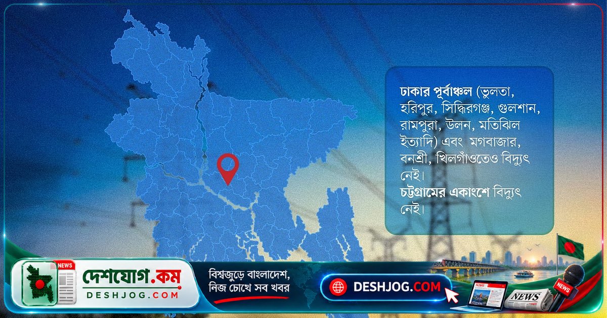 বিদ্যুৎ গ্রিডে বিপর্যয়ের কারণ তদন্তে পাঁচ সদস্যের কমিটি গঠন, পাঁচ দিনে প্রতিবেদন দিতে হবে