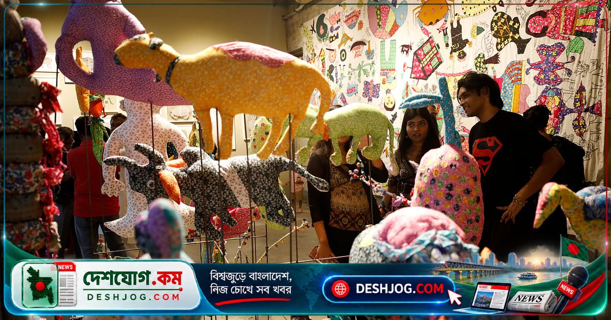 প্রান্তিক মানুষের স্বপ্ন ও সংগ্রামের শিল্পকর্ম প্রদর্শিত ধানমন্ডির শিল্পালয়ে