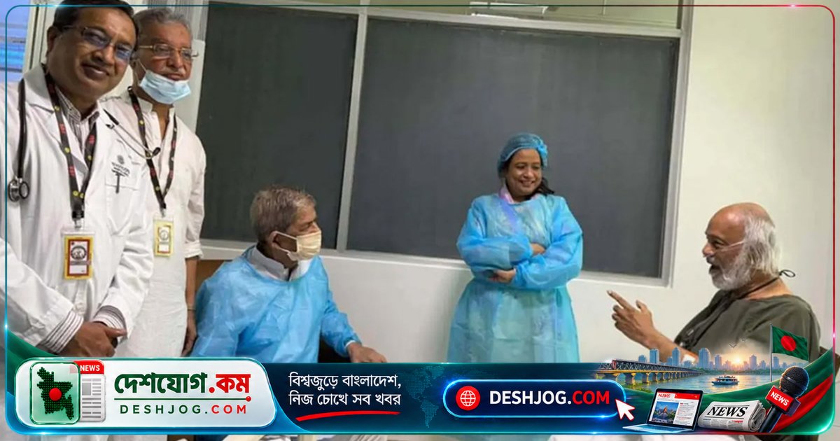রাষ্ট্রপতি হাসপাতালে মন্ত্রীর শারীরিক অবস্থা জিজ্ঞাসা করেন