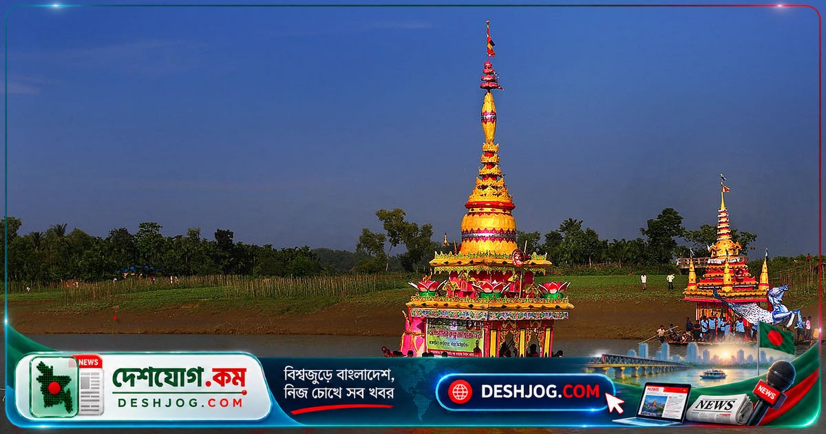 প্রবারণা পূর্ণিমায় সাঙ্গু ও বাঁকখালী নদে আলোর উৎসব: কল্পজাহাজ, ফানুস ও প্রদীপের সৌন্দর্য
