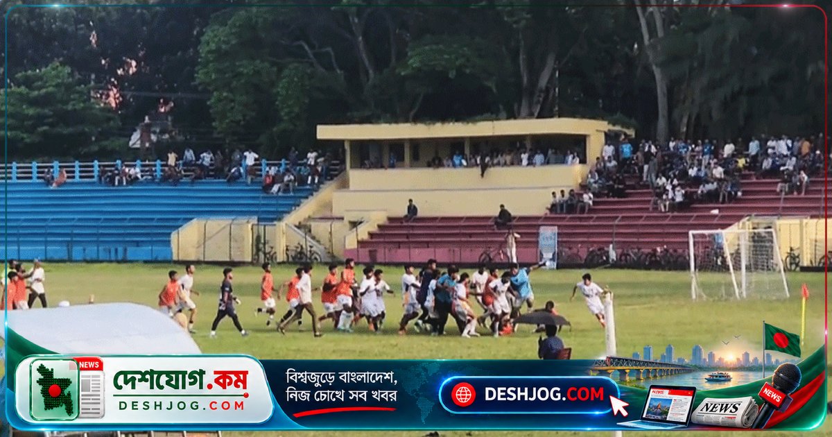 রাবি ফুটবল টুর্নামেন্টে স্লেজিং সংঘর্ষে ইতিহাস বিভাগের শিক্ষার্থী মাথা ফেটে যান