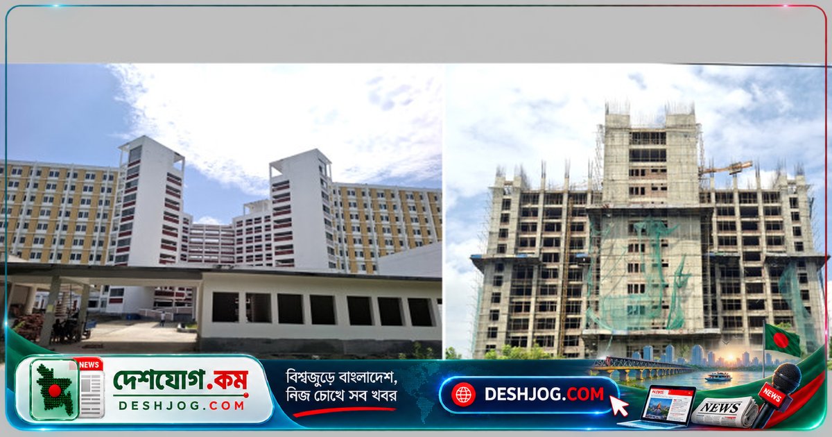 রাজশাহী বিশ্ববিদ্যালয়ের হল নির্মাণে ১০ বছরে গড়া প্রকল্প: মেয়াদ বাড়ানো সত্ত্বেও অসম্পূর্ণ কাজ