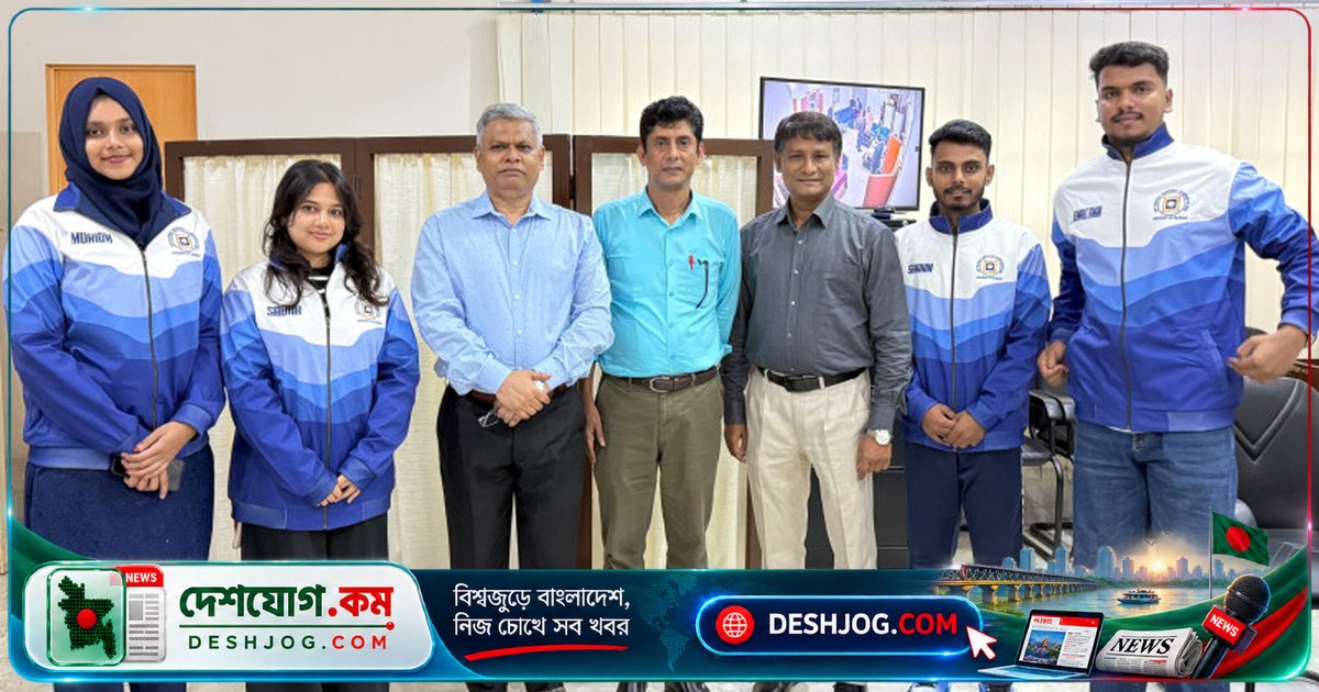 রাবির ৫ শিক্ষার্থী ও কোচ নিয়ে নেপালে যাচ্ছেন আন্তর্জাতিক তায়কোয়ানডো প্রতিযোগিতায় অংশ নেওয়ার জন্য রাজশাহী বিশ্ববিদ্যালয়ের দল