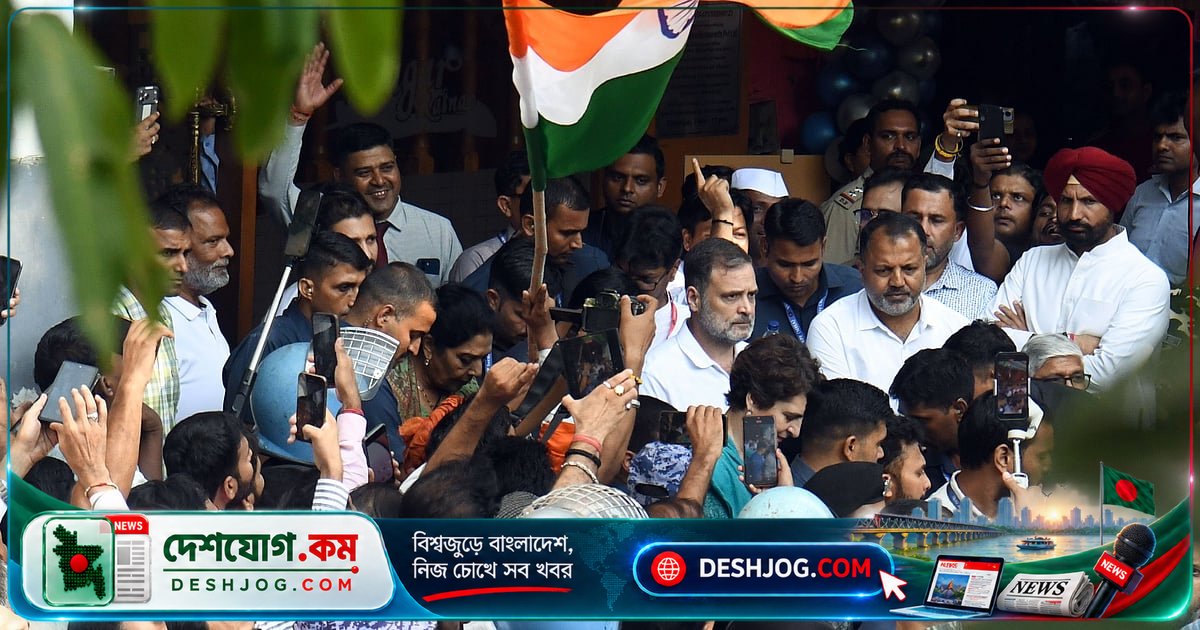 সিইসি পদত্যাগের দাবিতে দিল্লিতে বিক্ষোভে আবার আটক রাহুল গান্ধী: 'মোদি গণতন্ত্র ধ্বংসের চেষ্টা করছেন'