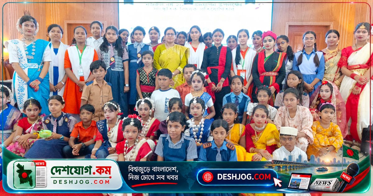 রাজবাড়ীতে নজরুল বর্ষ উদযাপনে শিশুদের মানবিক মূল্যবোধ গড়ে তোলার উদ্যোগ