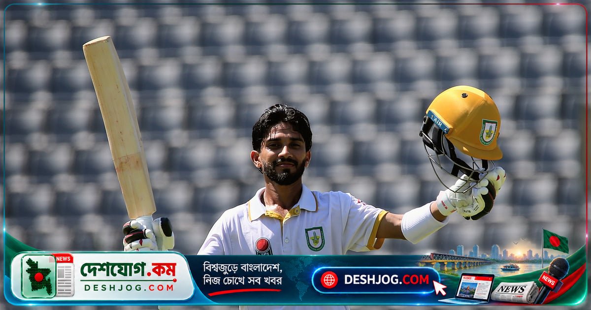 রাজশাহী বিপদে সেঞ্চুরি-রান বন্যায়, ঢাকা পায় বোনাস পয়েন্টের সুযোগ