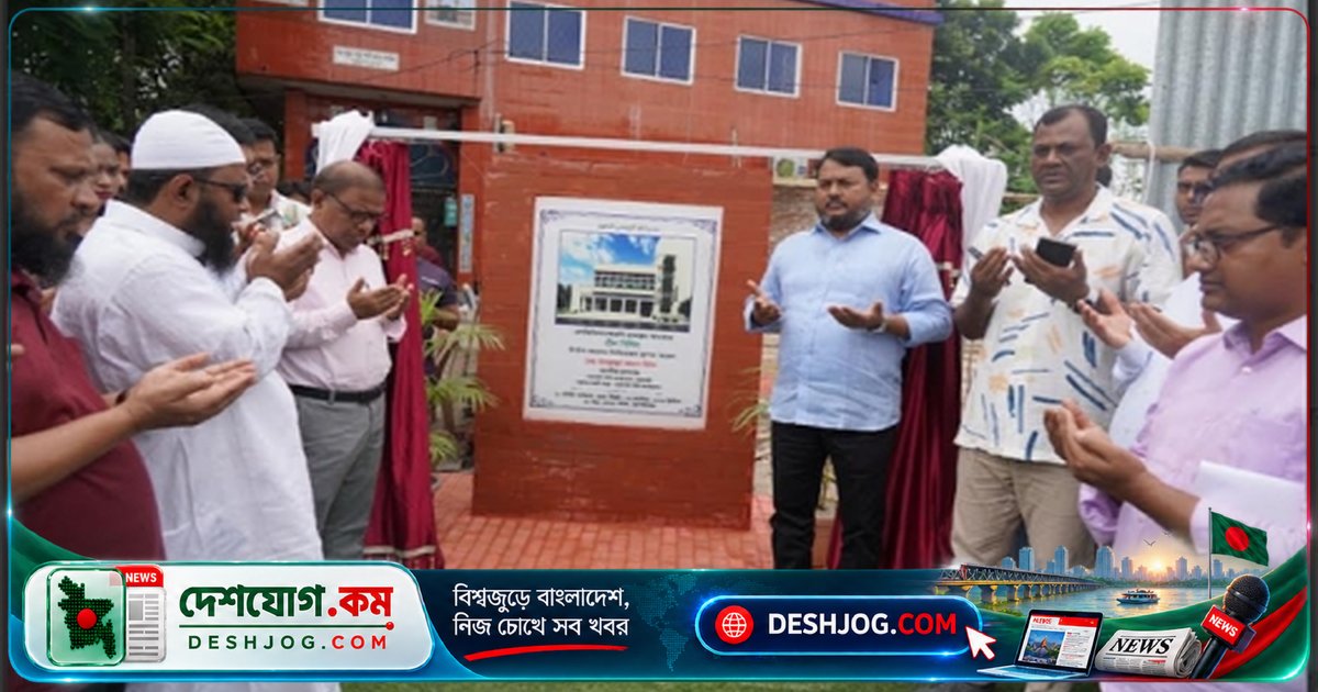 রাজশাহীতে বিশ্বব্যাংকের অর্থায়নে নির্মিতব্য প্রথম গ্রিন ভবনের ভিত্তিপ্রস্তর স্থাপন