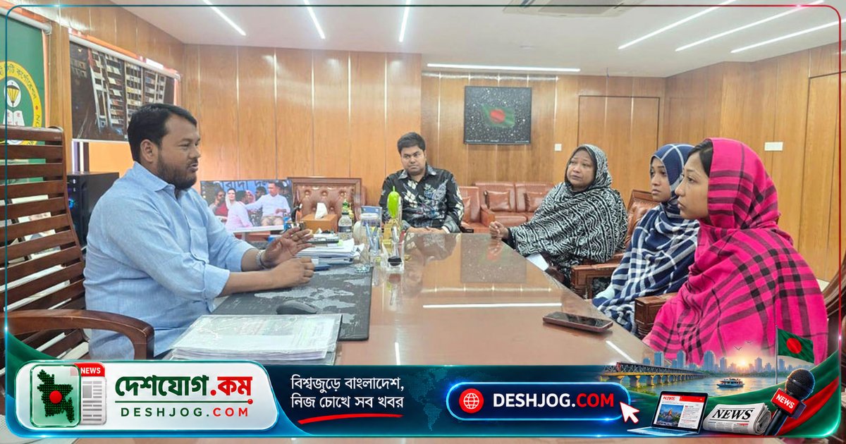 রাজশাহীতে প্রধানমন্ত্রীর দৃষ্টি আকর্ষণ করে বাবার মুক্তির আকুতি দেন বিএনপি নেতার দুই মেয়ে