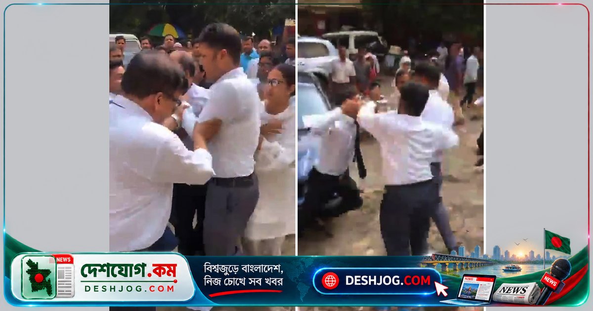 রংপুর আদালত চত্বরে আইনজীবী সংঘর্ষে সাংবাদিক হেনস্তা, নতুন-পুরাতন আইনজীবীরা দাবি ও হামলায় জড়িত