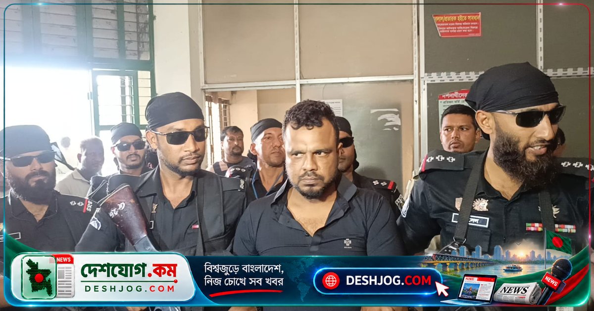 রংপুরের শীর্ষ সন্ত্রাসী মেরিল সুমনকে ২৬টি মামলায় জড়িত থাকার অভিযোগে গ্রেপ্তার: এসআরবি