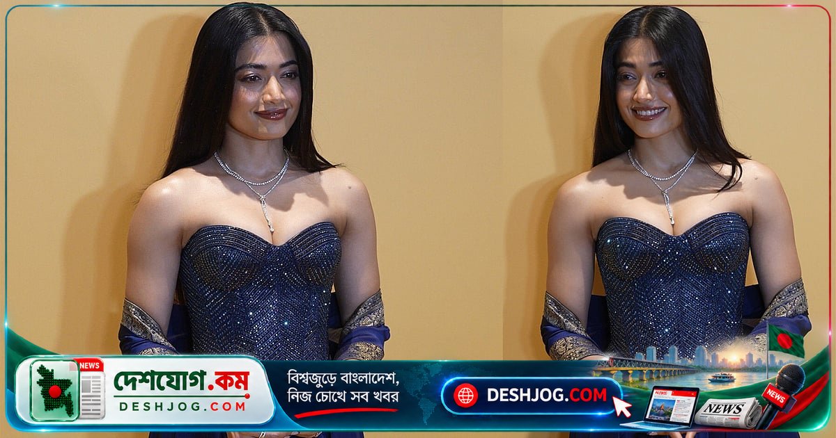 রাশমিকা মান্দানার স্বরোভস্কি পোশাকে ঐতিহ্য ও আধুনিকতার মেলবন্ধন