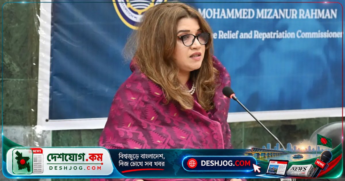 রোহিঙ্গা প্রত্যাবাসনে বক্তব্য থেকে পদক্ষেপে যেতে হবে: পররাষ্ট্র প্রতিমন্ত্রী শামা ওবায়েদ
