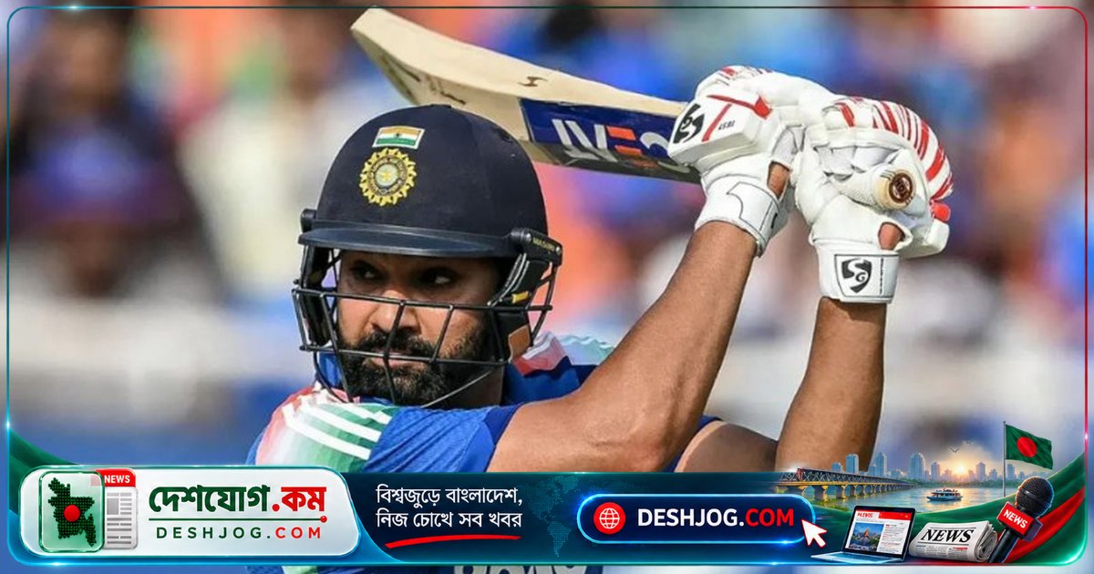 রোহিত শর্মা ২২ বছরের পুরনো রেকর্ড ভেঙে দ্রুততম ১০ হাজার রান পৌঁছান ওয়েস্ট ইন্ডিজের বিপক্ষে