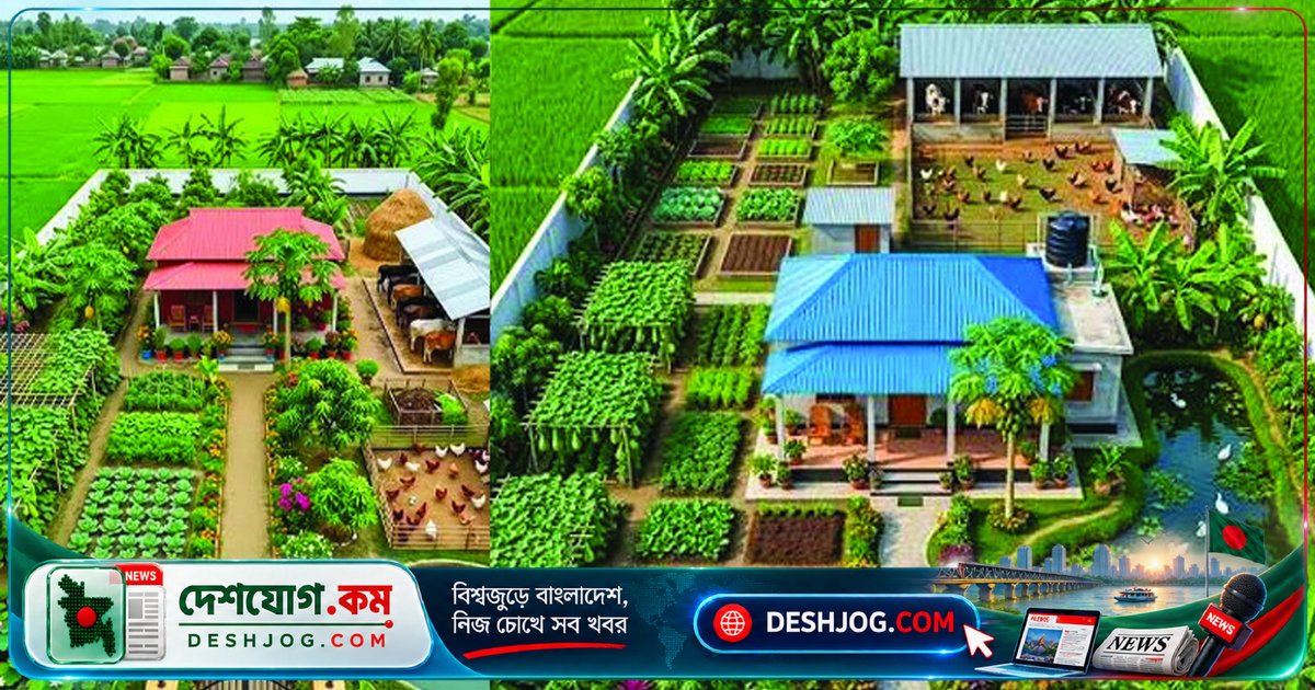 গ্রামের বাড়ির সৌন্দর্য ও স্বাস্থ্য বাড়াতে ল্যান্ডস্ক্যাপিংয়ের ৭টি কার্যকর উপায়
