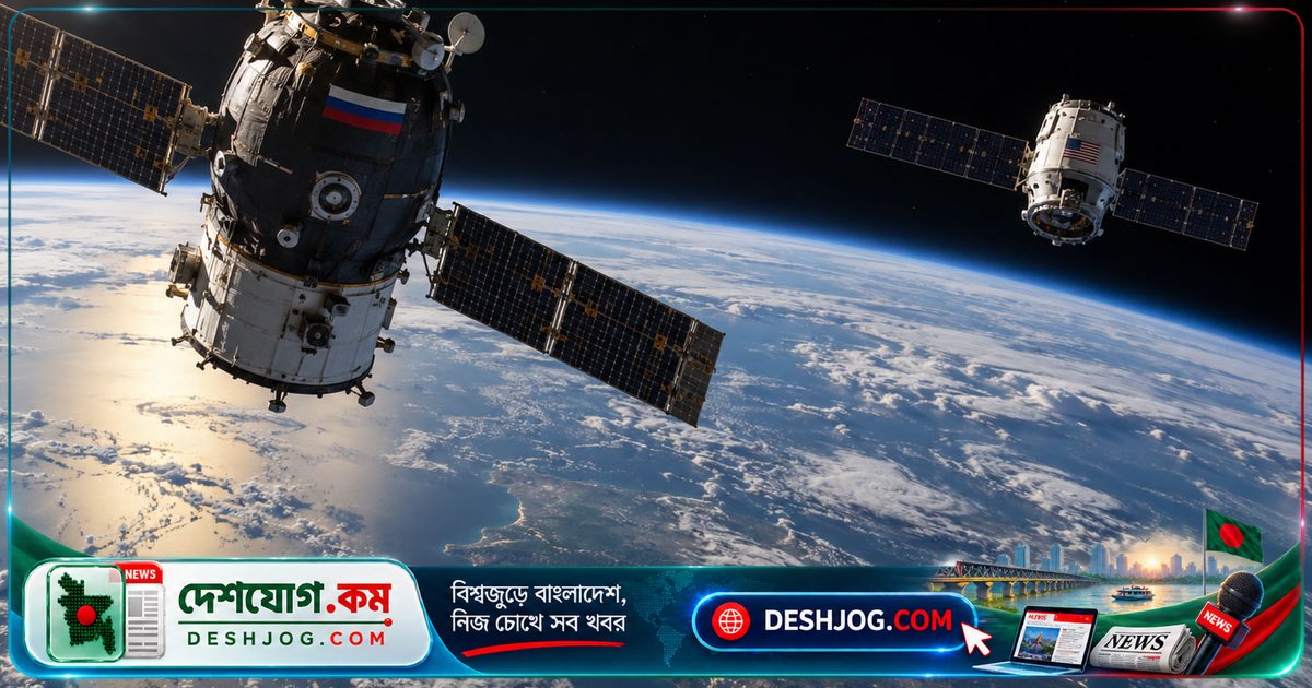 রাশিয়া মহাকাশে ইউক্রেন-সহায়তা স্যাটেলাইটের ৫০০ মিটার দূরত্বে পৌঁছায়, নতুন মহাকাশ কৌশল প্রকাশ করে