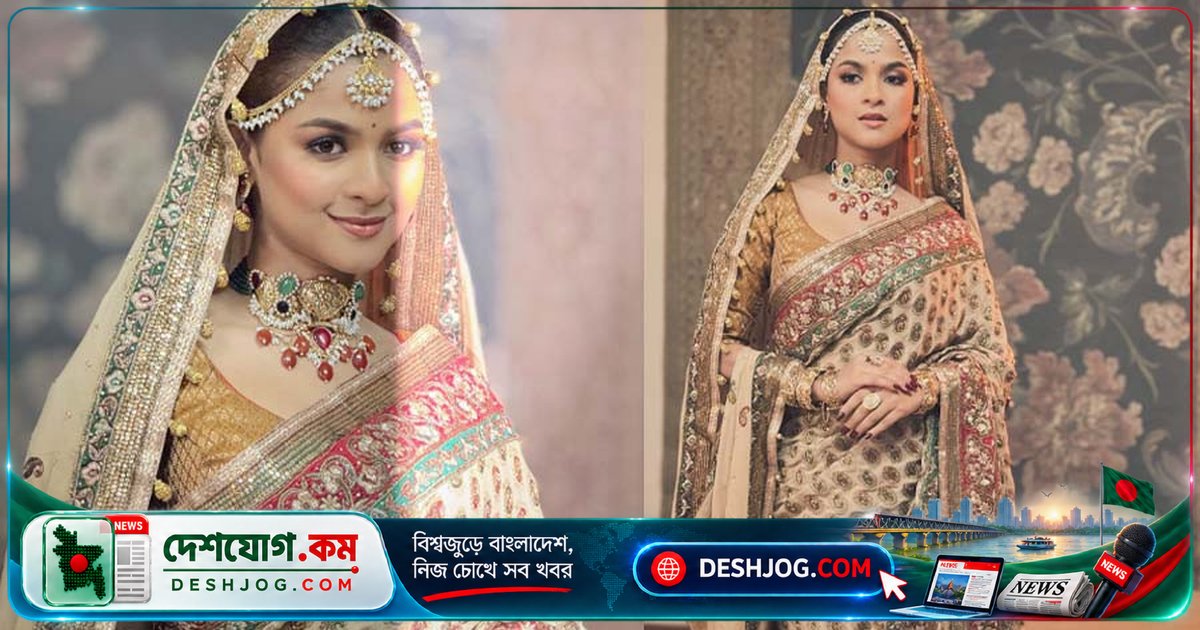 সাদিয়া আয়মানের রাজকীয় কনে সাজ: শীতের বিয়ের মৌসুমে অনুপ্রেরণা হয়ে উঠলো নেটিজেনদের পছন্দের লুক