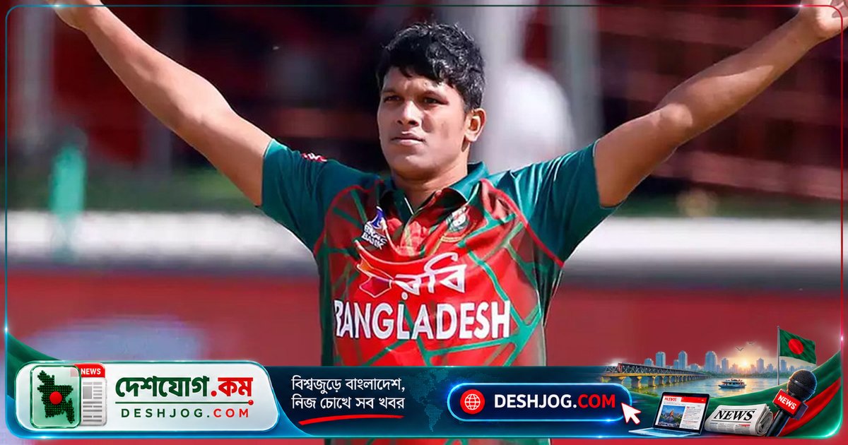 এশিয়ান গেমসের ক্রিকেট প্রতিযোগিতায় ছিটকে গেলেন সাইফউদ্দিন: ডান হ্যামস্ট্রিংয়ের চোটের কারণে তিন সপ্তাহ পুনর্বাসনে থাকতে হবে