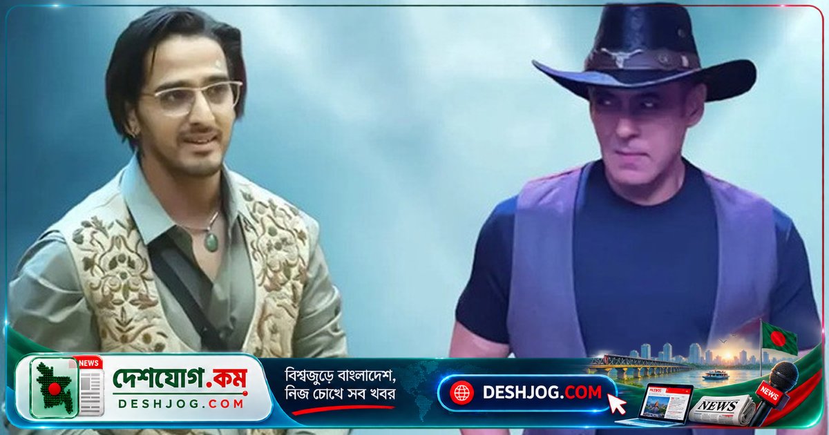 বলিউডের ভাইজান সালমান খান: 'কাজী তৌকীরই আসল রকস্টার, তার খেলা ছিল দারুণ'
