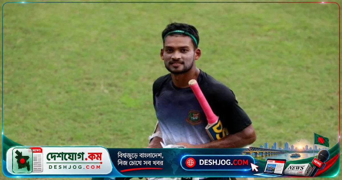 জ্বরের পরও সুস্থ হয়ে আফগানিস্তান টেস্টের জন্য আরব আমিরাত যাচ্ছেন শান্ত-মারিয়াম