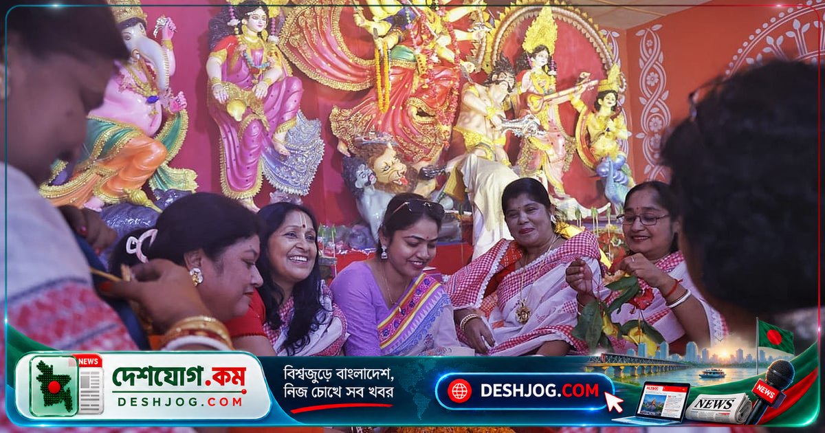 রমনা কালীমন্দিরে মহাসপ্তমীতে ধর্মীয় উৎসবের মুখর পরিবেশ: অঞ্জলি, আরতি ও দেবীদর্শনের আনন্দময় দিন