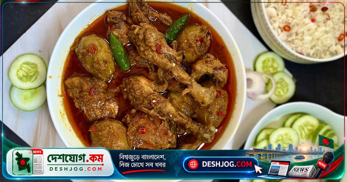 শারদীয় ঝোলে মুরগির স্বাদে আমড়ার টক-মিষ্টি মিশ্রণ: রান্নার গোপনীয়তা