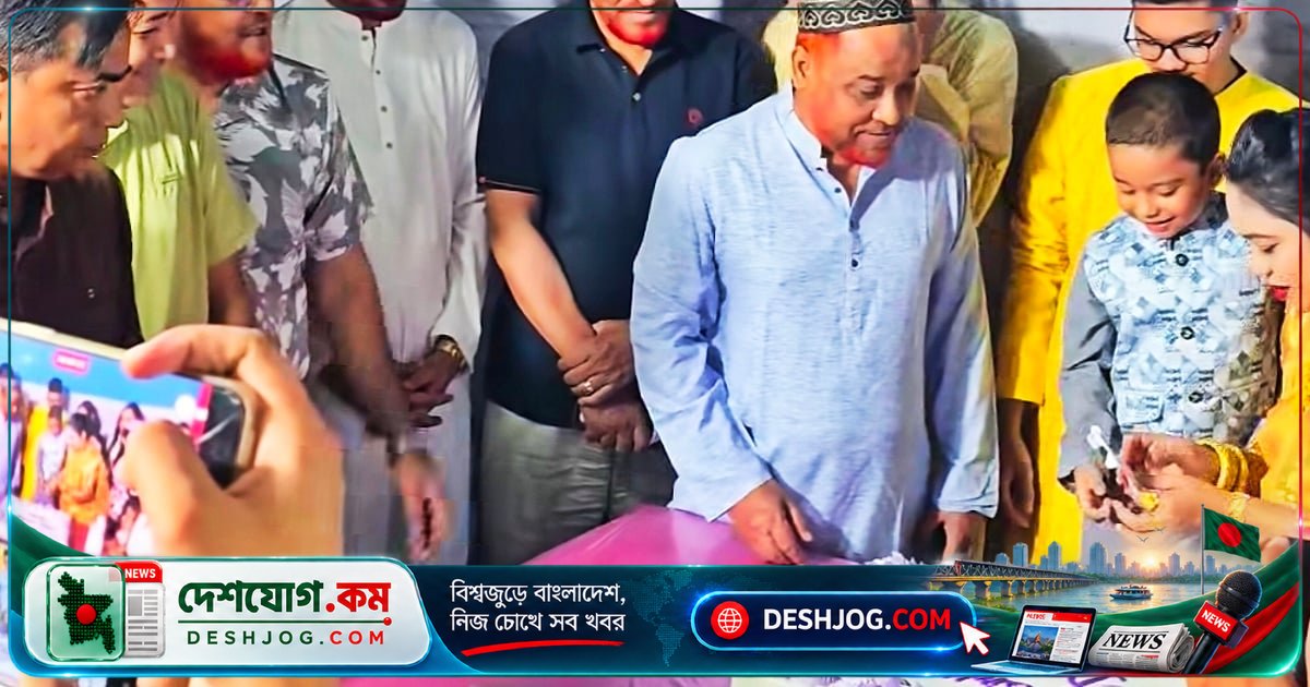 শেরপুর থানায় ওসির ছেলের জন্মদিনে গ্যারেজে কেক কাটা, ভিডিও ভাইরাল হলে রাজনীতিবিদ ও ব্যবসায়ীর উপস্থিতি