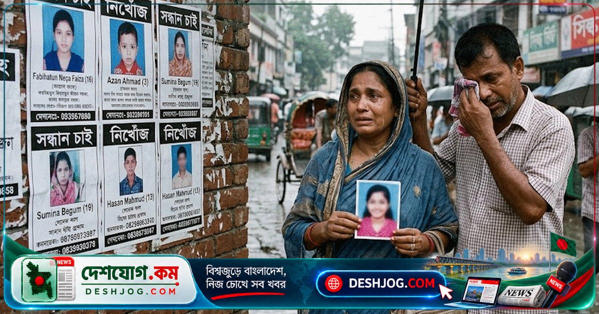 সিলেটে শিশু-কিশোরদের অদৃশ্য হওয়ার ভয়াবহ পরিসংখ্যান: ৪৭ জনের মধ্যে ২৭ জন ১৮ বছরের কম বয়সী
