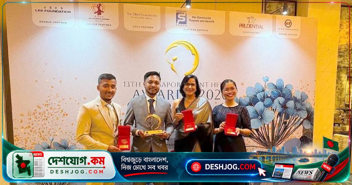 সিঙ্গাপুরে ‘সাইলেন্ট হিরোস’ পুরস্কারে সাকিব হোসেন বিজয়ী, রায়হান সরকার চূড়ান্ত মনোনীত